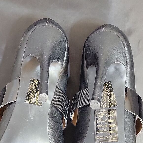 FOREVER 21 POINTED TOE HIGH HEEL STILETTOS ONE STRAP BAND PUMP SHOES - Picture 12 of 12